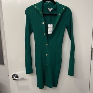 Reiss Green Women’s Sweater Dress